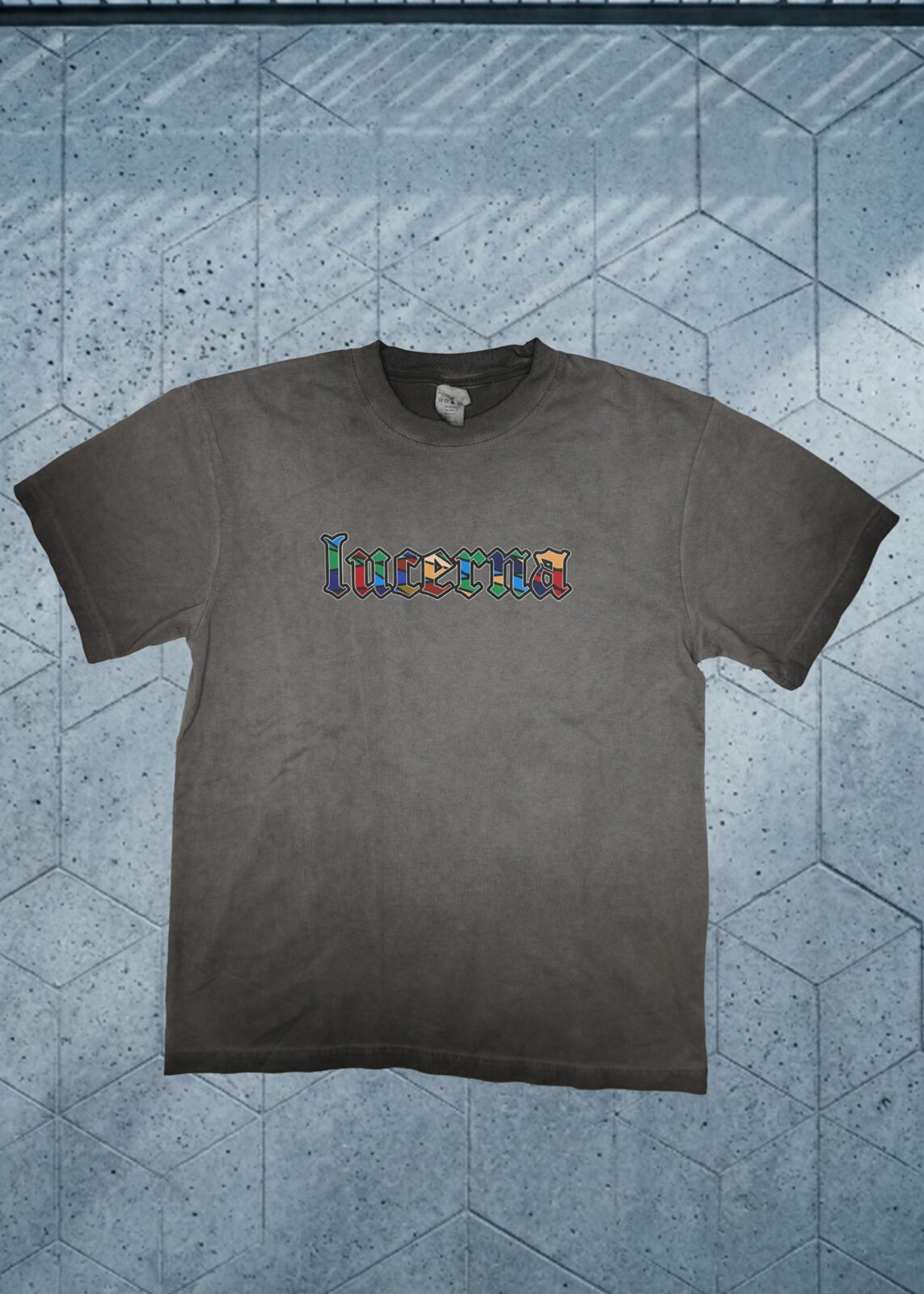 Lucerna Tee — Charcoal